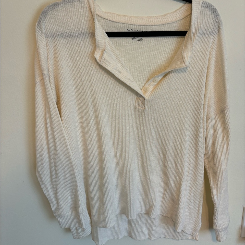Ribbed long sleeve